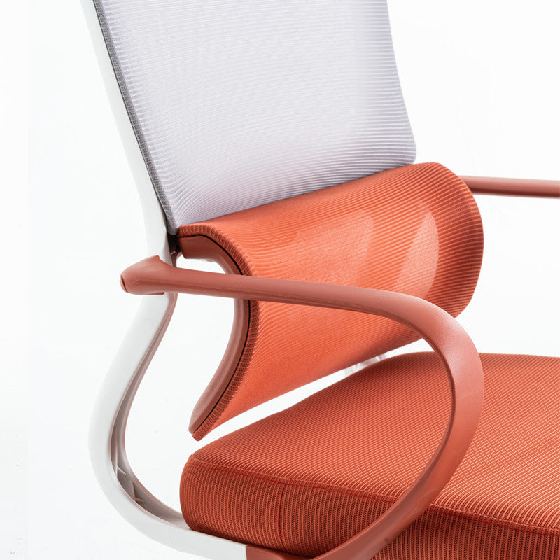 Minimalist Fabric Plastic Nylon Desk Chair