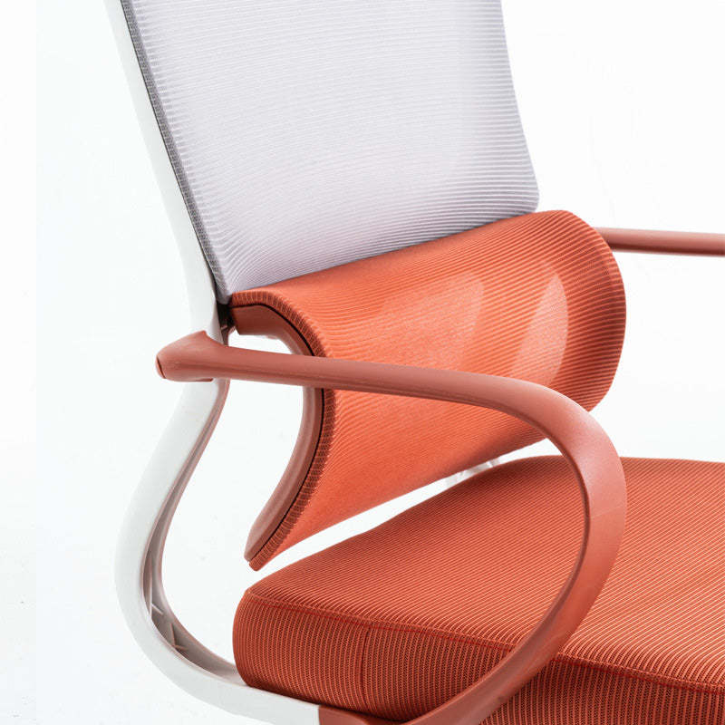 Minimalist Fabric Plastic Nylon Desk Chair