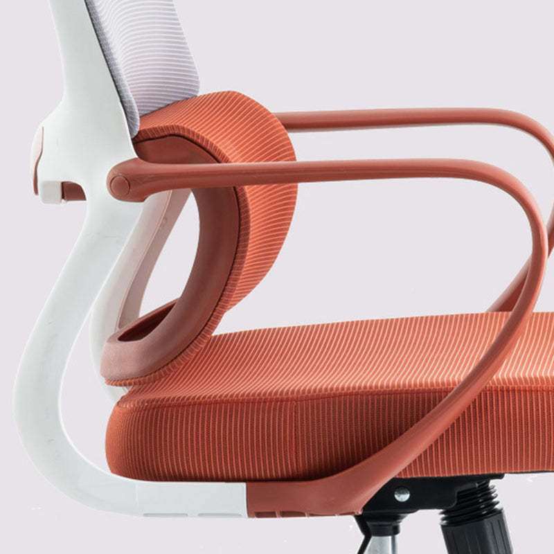Minimalist Fabric Plastic Nylon Desk Chair