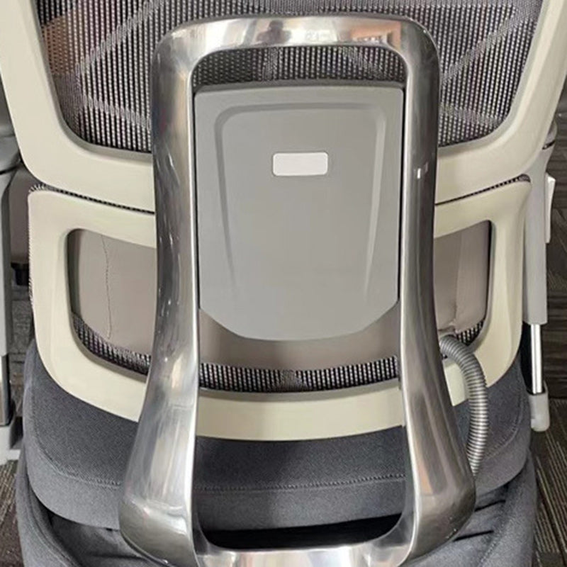 Minimalist Metal Mesh Electric Massage Desk Chair