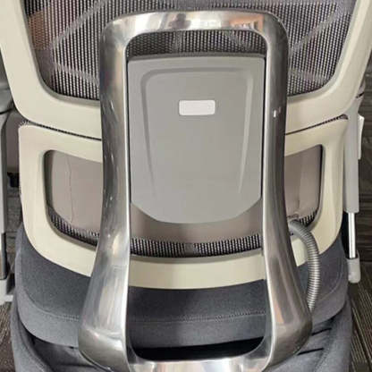 Minimalist Metal Mesh Electric Massage Desk Chair