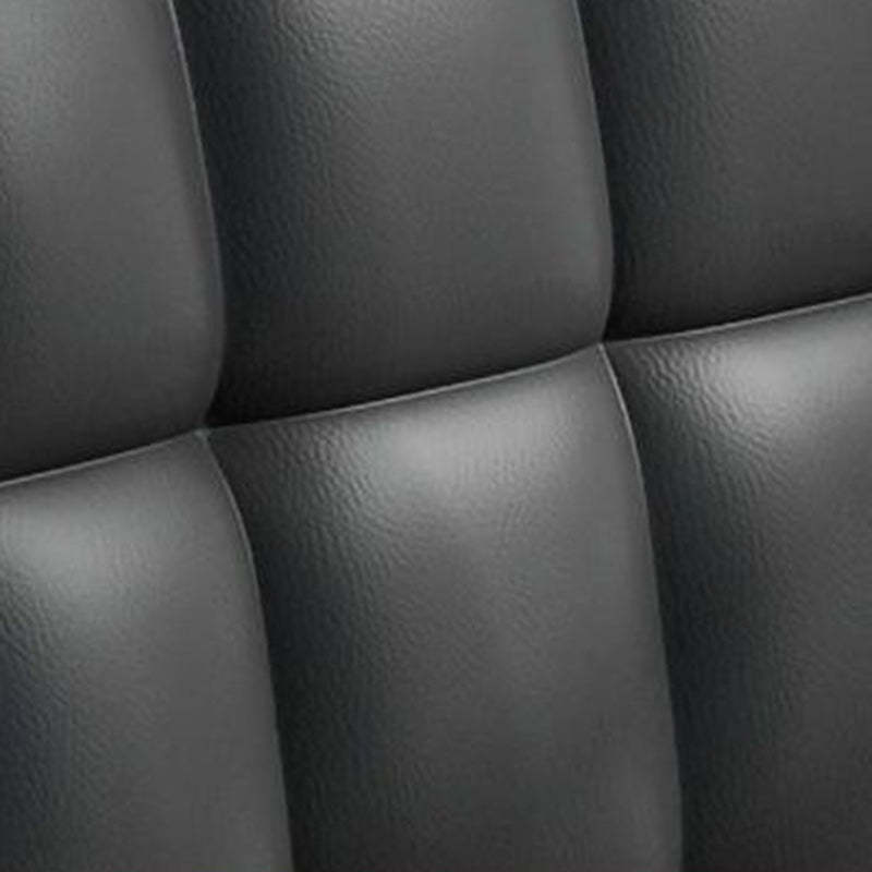 Minimalist Leather Fabric Steel Plaid Desk Chair