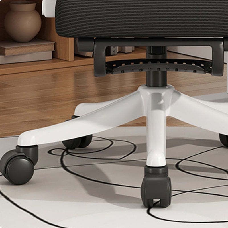 Minimalist Fabric Nylon Arc Desk Armchair