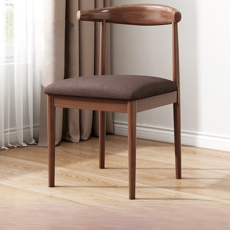 Scandinavian PU Fabric Cylinder Dining Chair