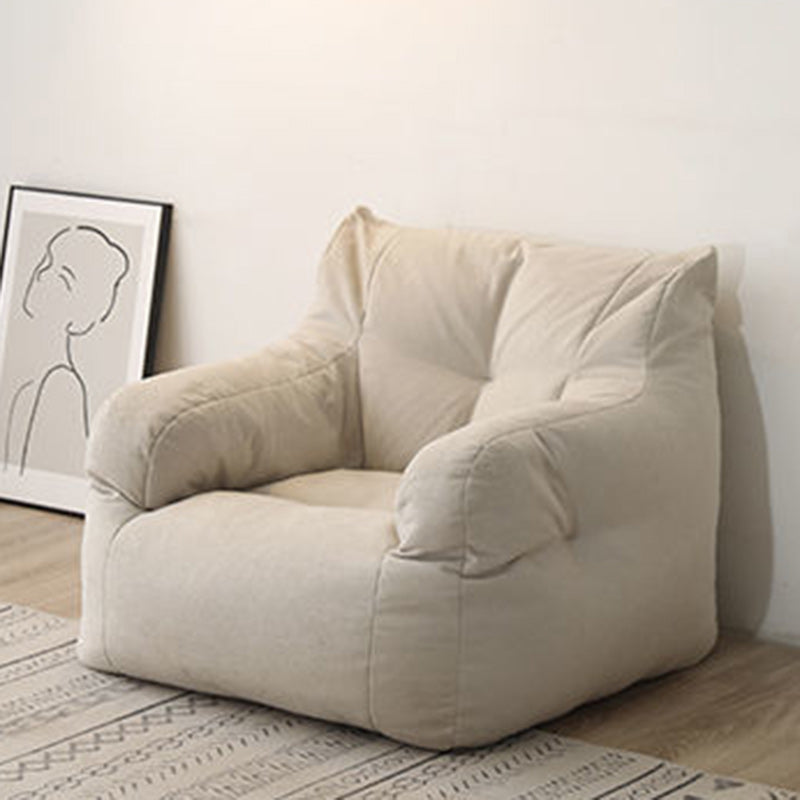 Scandinavian Fabric Plaid Sofa