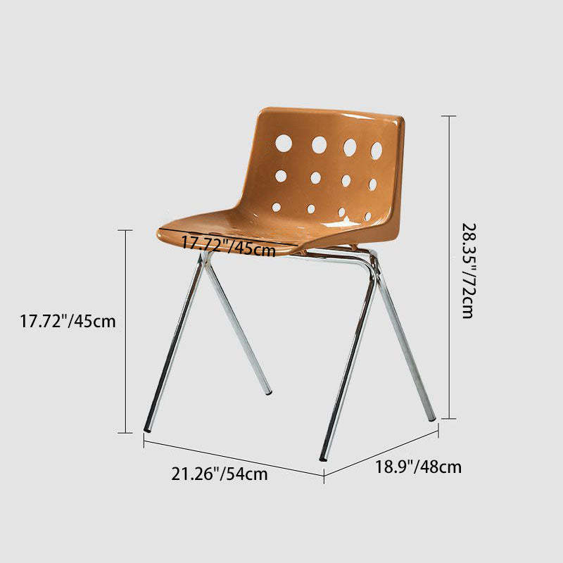 Scandinavian Steel Dining Chair