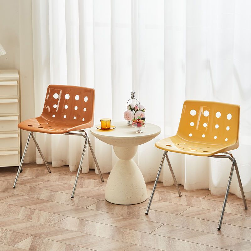 Scandinavian Steel Dining Chair