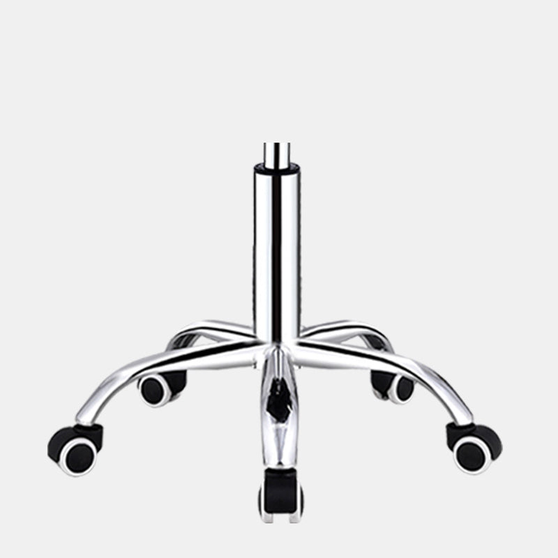 Modern Leather Adjustable Swivel Bar Stool — C / Beige