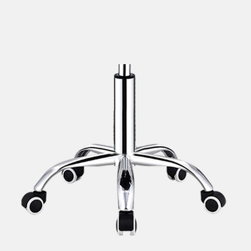 Modern Leather Adjustable Swivel Bar Stool — C / Beige