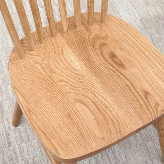 Retro Splayed Leg Curved Dining Chair