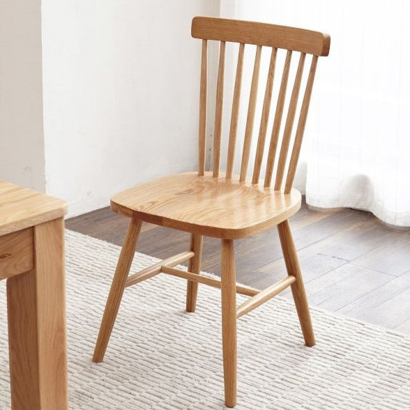 Retro Splayed Leg Curved Dining Chair
