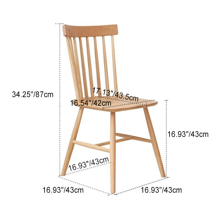 Retro Splayed Leg Curved Dining Chair — Black