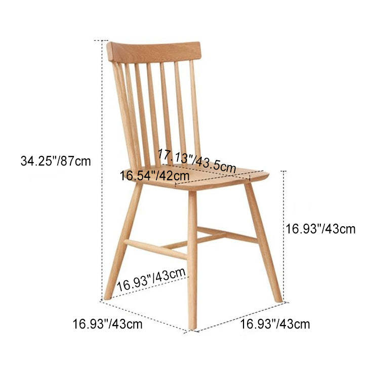 Retro Splayed Leg Curved Dining Chair — Black