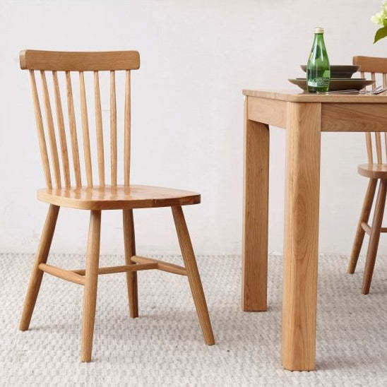 Retro Splayed Leg Curved Dining Chair