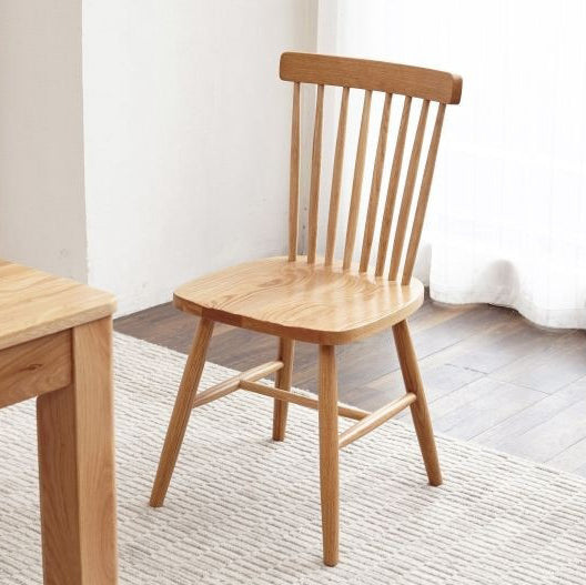 Retro Splayed Leg Curved Dining Chair