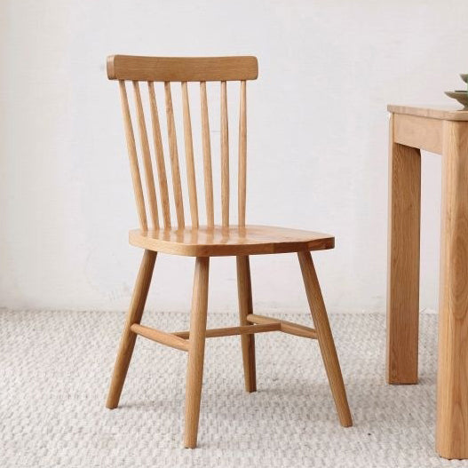 Retro Splayed Leg Curved Dining Chair