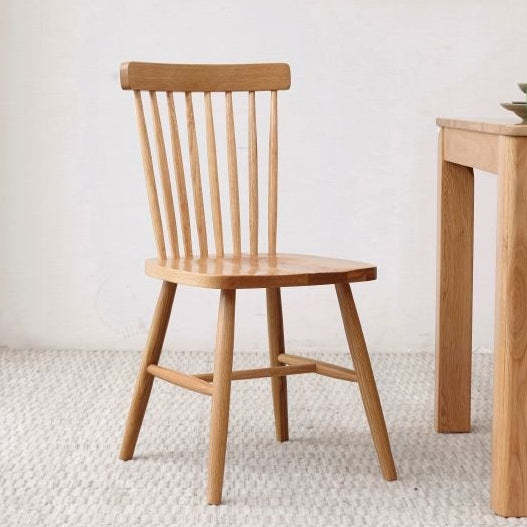 Retro Splayed Leg Curved Dining Chair
