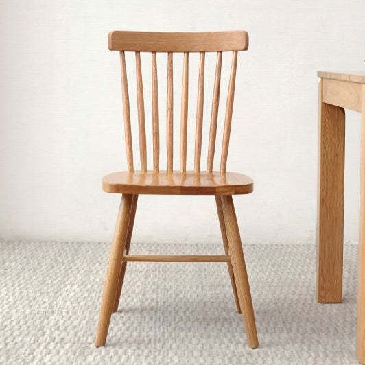 Retro Splayed Leg Curved Dining Chair