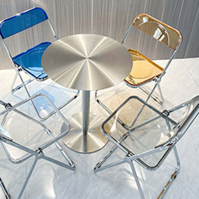 Scandinavian Acrylic Foldable Dining Chair