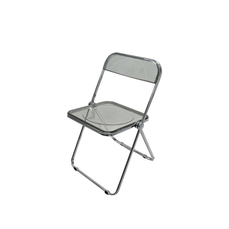Lighom nordic foldable acrylic metal dining chairs & benches