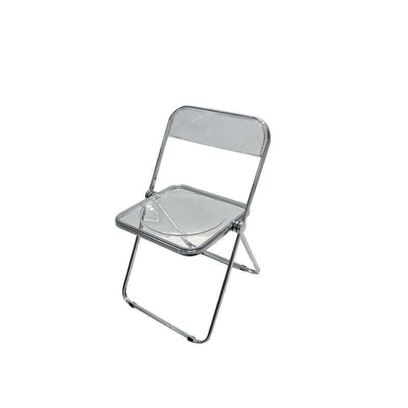 Scandinavian Acrylic Foldable Dining Chair