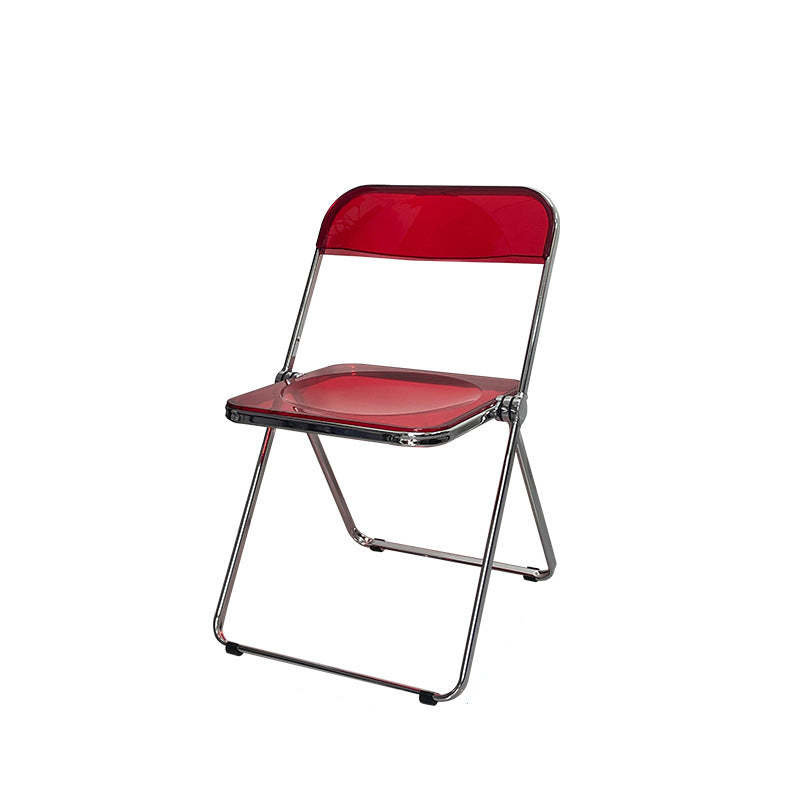 Scandinavian Acrylic Foldable Dining Chair