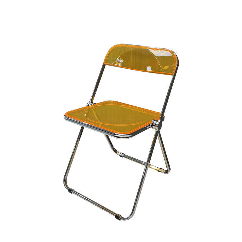 Scandinavian Acrylic Foldable Dining Chair