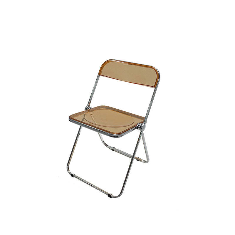 Scandinavian Acrylic Foldable Dining Chair
