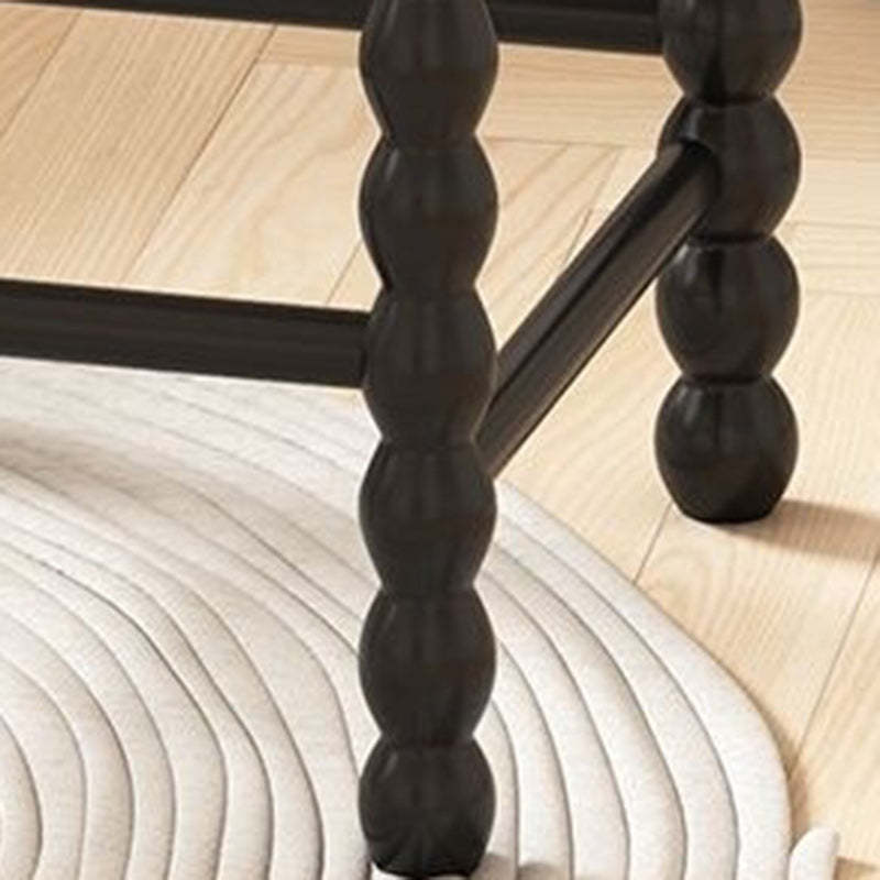 French Rope Woven Ladder Back Dining Chair