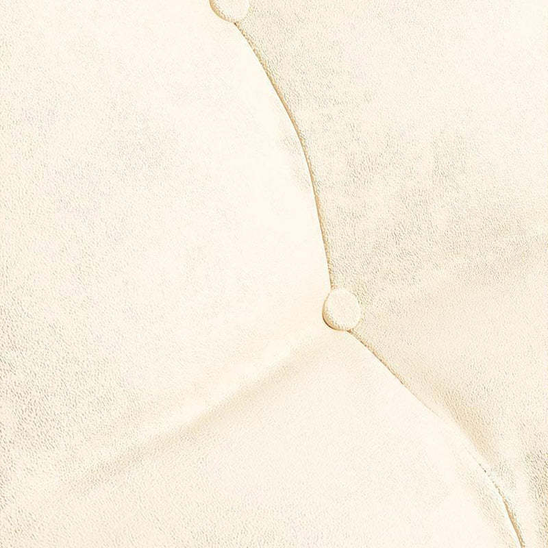 Nordic Arc Velvet Upholstered Rocking Chair — B / Orange + White