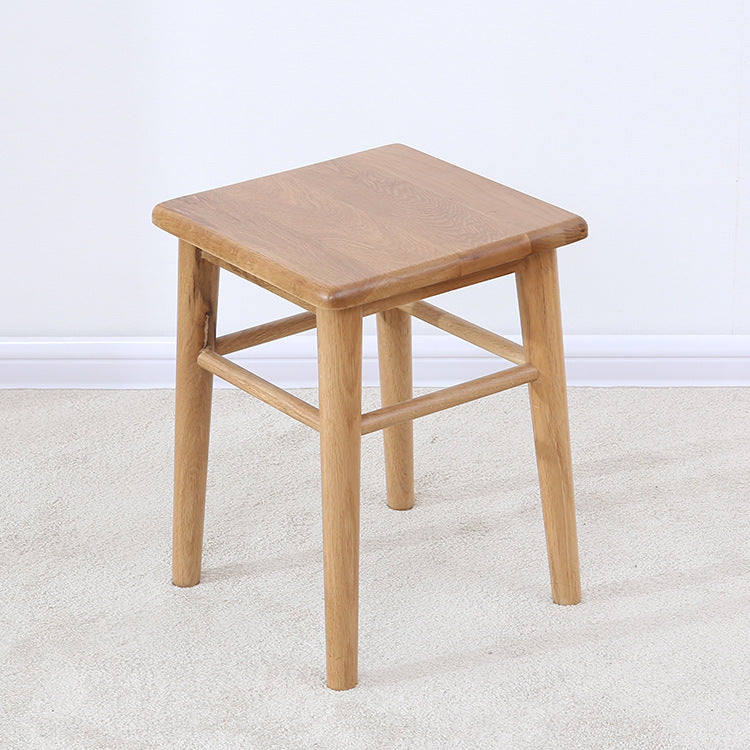 Minimalist Solid Wood Footrest Stool — Original Wood