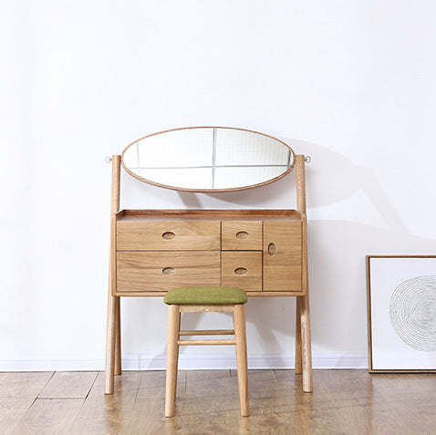 Minimalist Solid Wood Footrest Stool