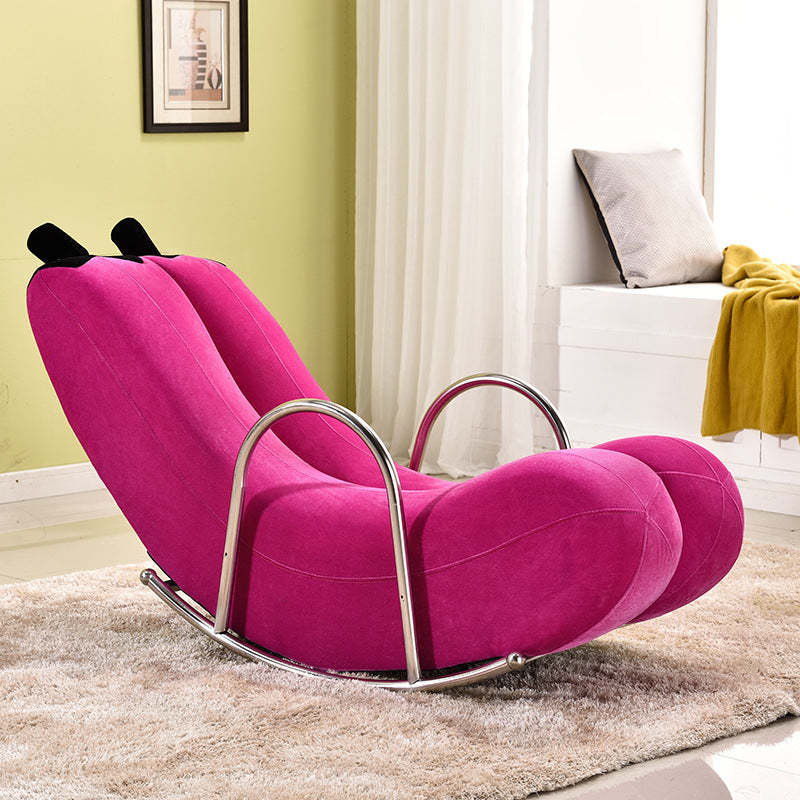 Banana PU Leather Recliner