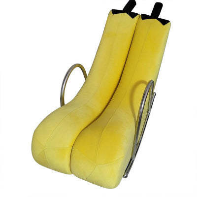 Banana PU Leather Recliner