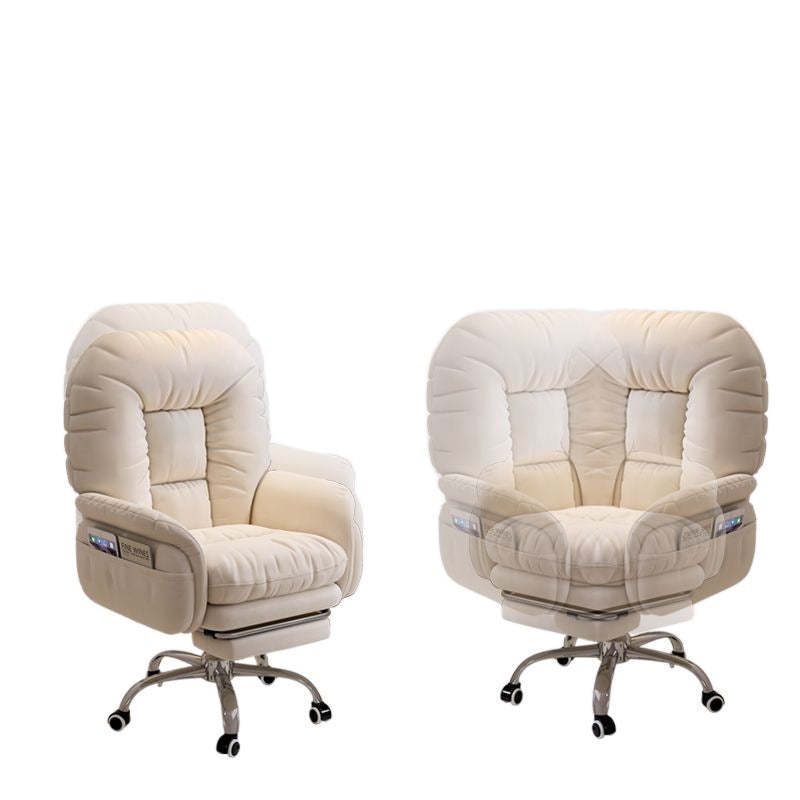 Nordic Fabric Upholstered Adjustable Desk Chair