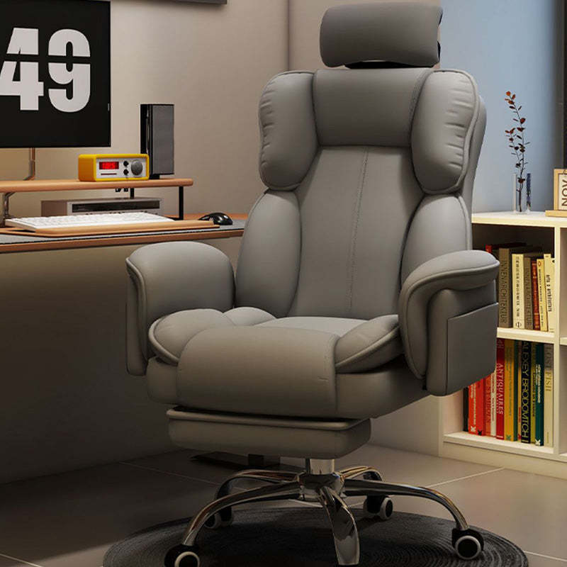 Contemporary Square Fabric Adjustable Gaming Chair