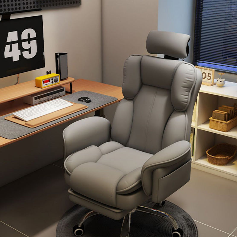 Contemporary Square Fabric Adjustable Gaming Chair