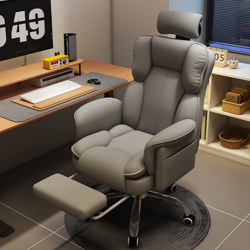 Contemporary Square Fabric Adjustable Gaming Chair