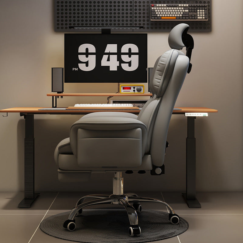 Contemporary Square Fabric Adjustable Gaming Chair