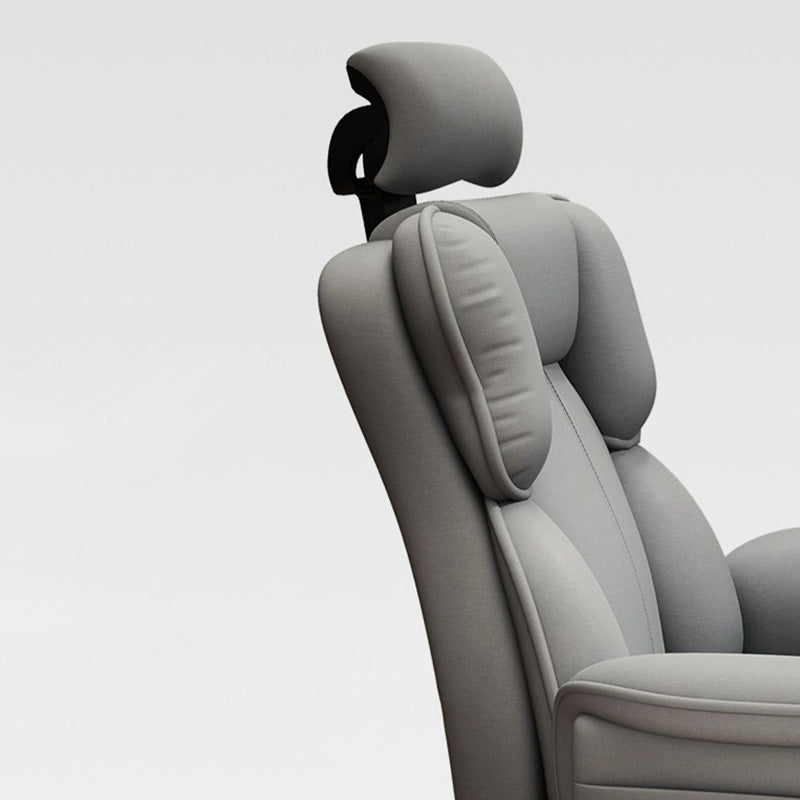Contemporary Square Fabric Adjustable Gaming Chair