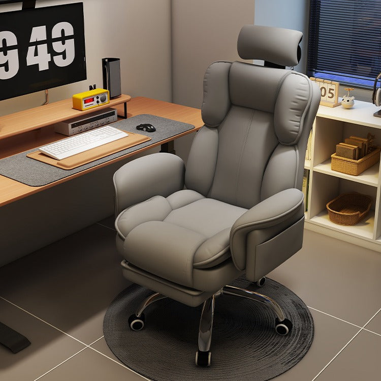 Contemporary Square Fabric Adjustable Gaming Chair