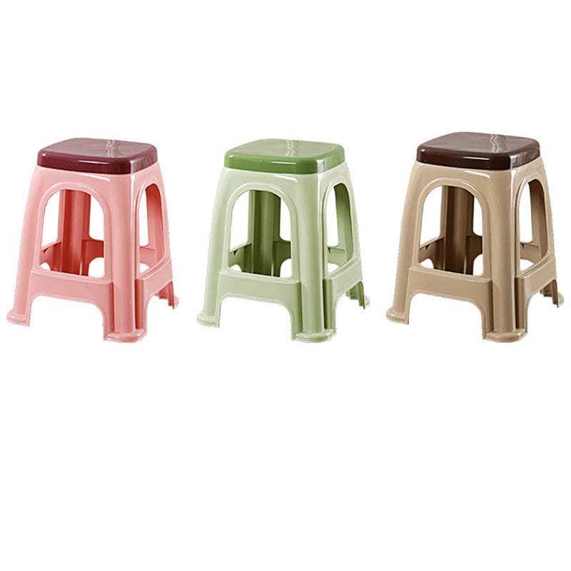 Nordic Plastic Stackable Footrest Chair