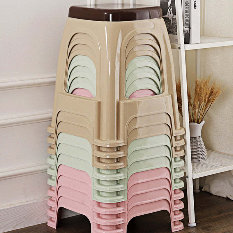 Nordic Plastic Stackable Footrest Chair