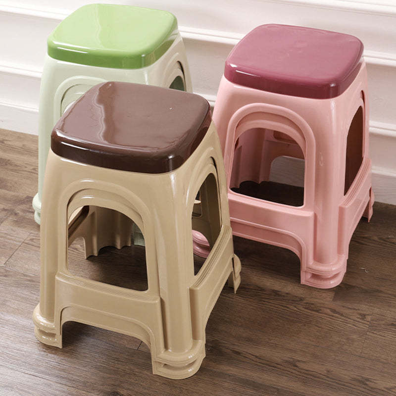 Nordic Plastic Stackable Footrest Chair