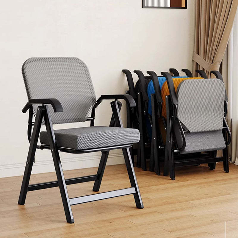 Modern Mesh Upholstered Foldable Desk Chair