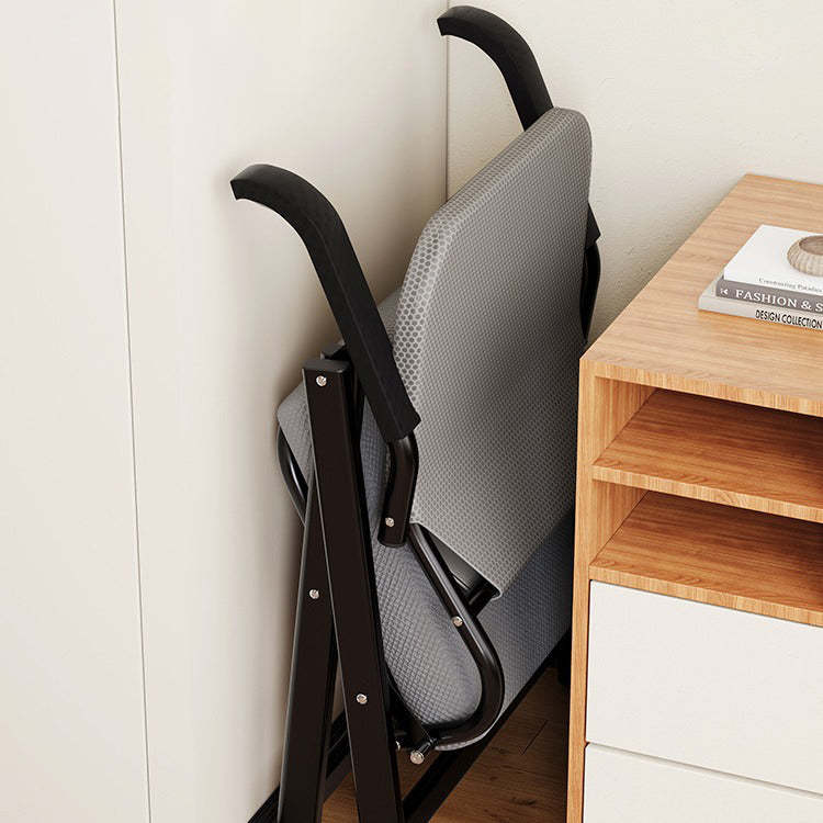 Modern Mesh Upholstered Foldable Desk Chair