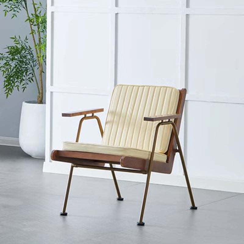 Luxury faux white accent chairs, Lighom