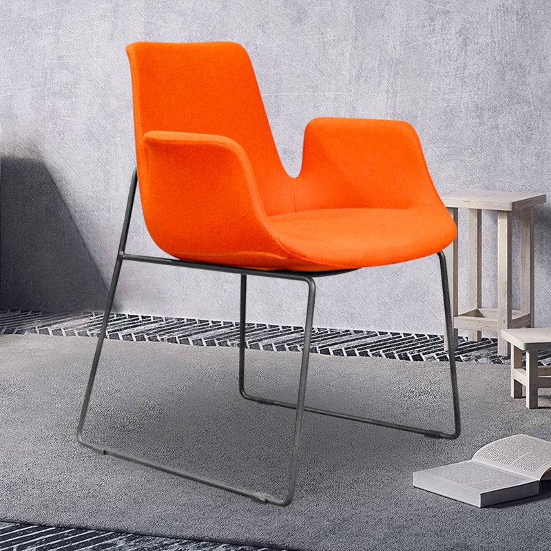 Steel velvet fabric dining chairs & benches for dining room, Lighom
