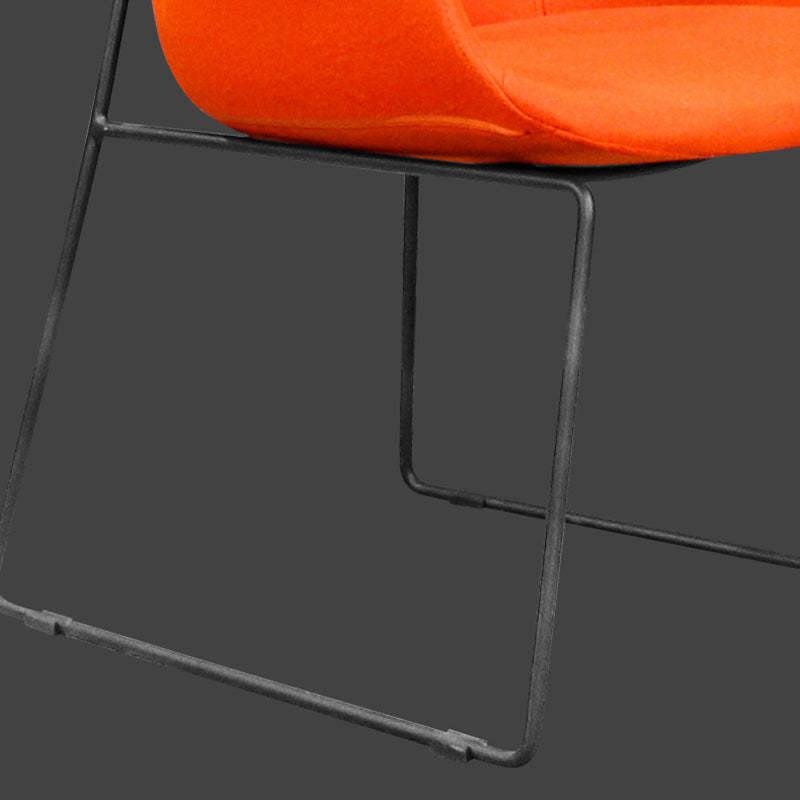 Nordic Velvet Steel Dining Chair