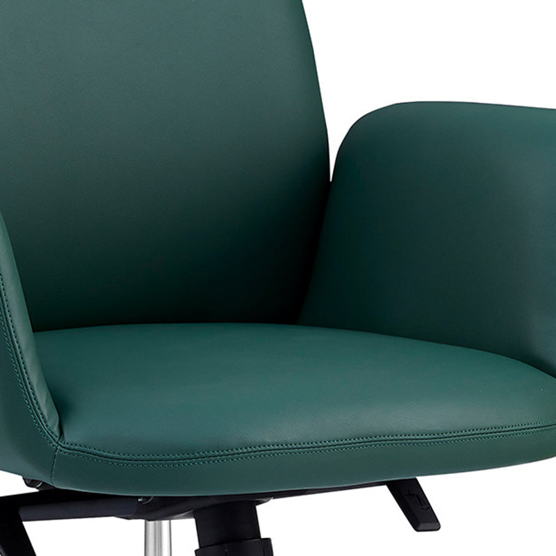 Modern Luxury Leather Swivel Desk Chair